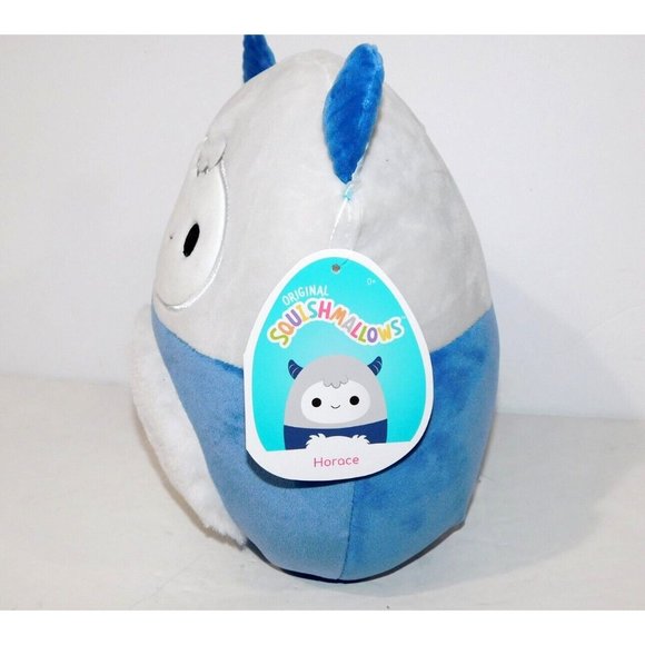 Squishmallow Yeti Horace 8" Kellytoy 2021 Plush Sasquatch Bigfoot RARE NWT - Picture 4 of 7